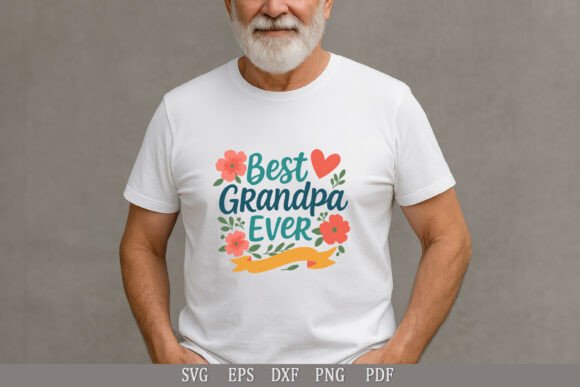 Best Grandpa Ever SVG – A Graphic Design Asset for Crafts