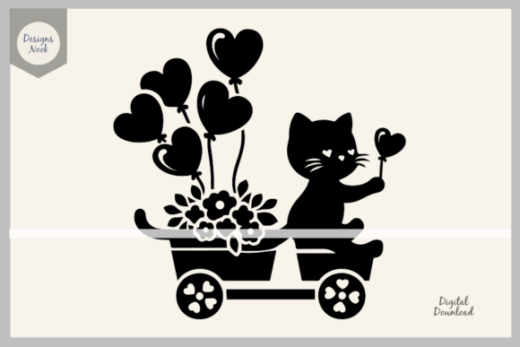 Cat SVG File for Crafts and Graphics