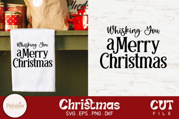 Funny Christmas Kitchen SVG for Crafts and Graphics