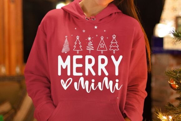 Merry Mimi Svg: A Festive Graphic Design for Crafts