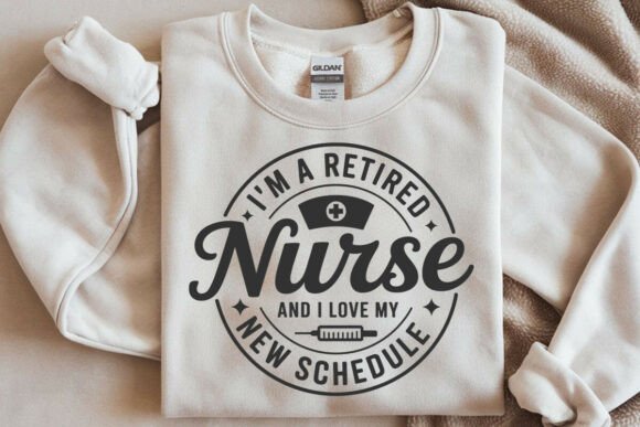 Retired Nurse SVG for Creative Graphics and Crafts
