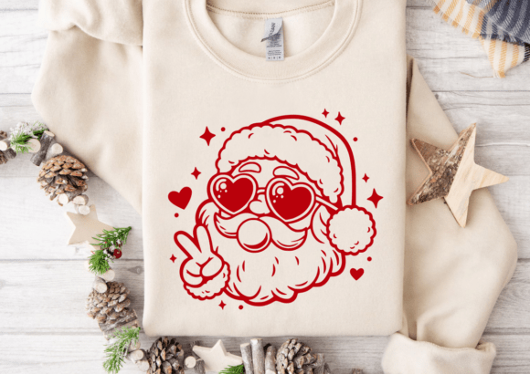 Santa Bubble Gum SVG for Creative Graphics