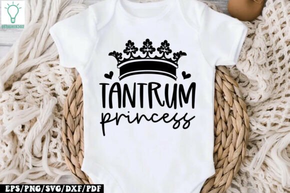 Tantrum Princess SVG