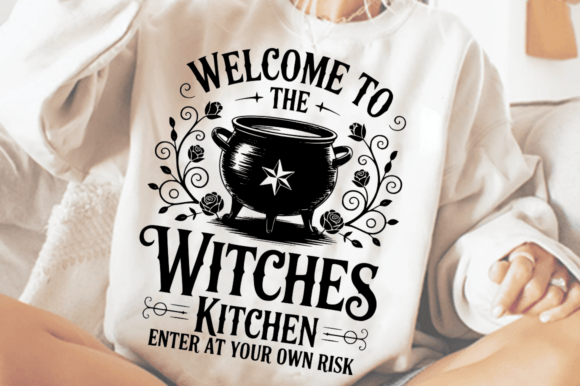 Welcome to the Witches Kitchen Graphics for Crafts
